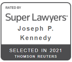 Rated By Super Lawyers | Joseph P. Kennedy | Selected in 2021 | Thomson Reuters