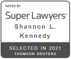 Rated By Super Lawyers | Shannon L. Kennedy | Selected in 2021 | Thomson Reuters